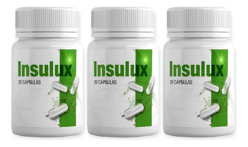 Pack X3 Insulux Sup Original Control Azucar Diabet Glyconorm