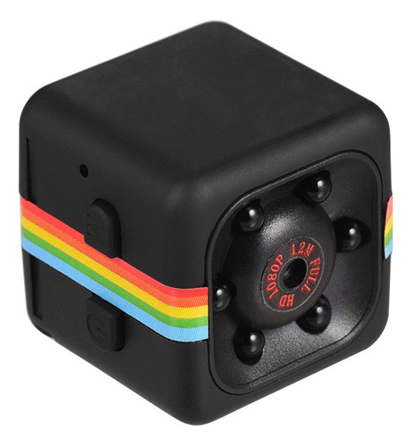 Mini Cubo Câmera 1080 P Hd Ir Night Vision 120 Wide Angle