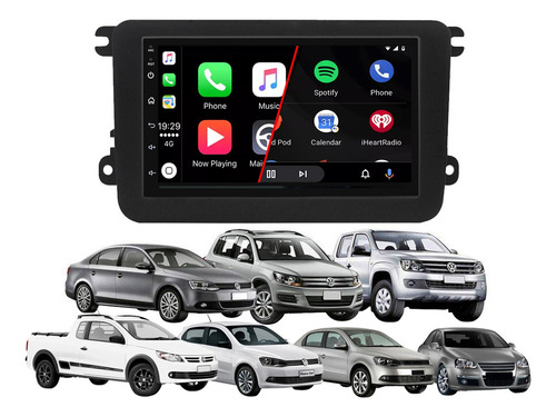 Stereo Android Auto Carplay Vw Vento Gol Trend Passat Amarok