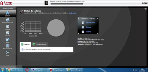Hd 2tb - Iomega Home Media Network Drive - Novíssimo - Zero