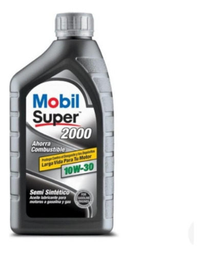 Aceite De Motor Mobil Super 2000 10w30 - 1/4