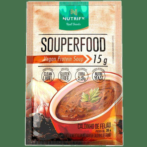 Sopa Proteica Vegana Nutrify Caldinho De Feijão 35g