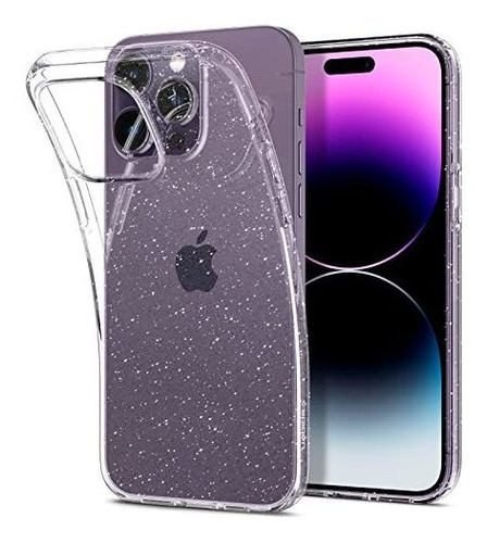 Funda Spigen Liquid Crystal Para iPhone 14 Pro - Glitter 