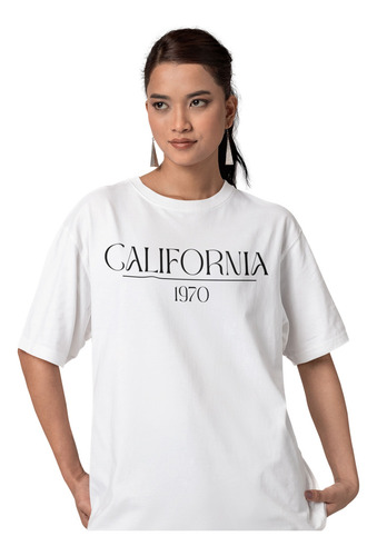 Playera Blusa Casual Oversize Algodón Peinado Hombre Mujer