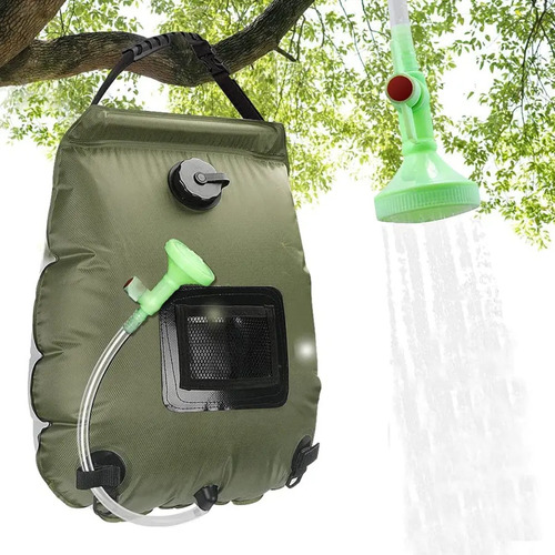Bolsa Ducha Solar Portátil Camping Playa Aire Libre 20 Ltrs