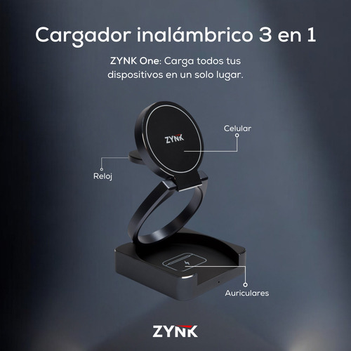 Cargador De Iphone 3 En 1 - Carga Rapida - Iphone - Tipo C Blanco