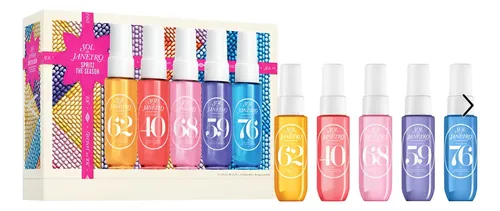 Conjunto de névoas de perfume Sol De Janeiro Spritz The Season