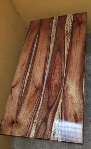 Tabla De Parota Ensamblada Terminada De 34mm X 80cm X 180cm