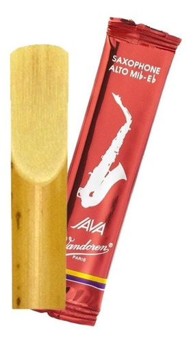 Palheta Para Saxofone Alto Vandoren Java Red Dureza 1.1/2