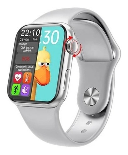 Capa Smartwatch Smartwatch Hw12 cor cinza