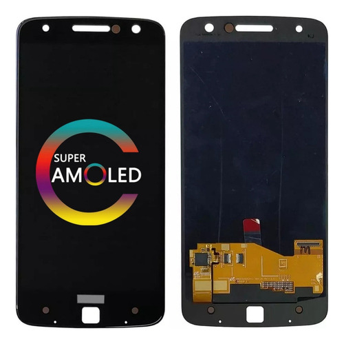 Tela De Toque Lcd Amoled Para Moto Z Droid Xlte Xt1650