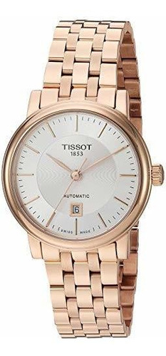 Reloj Tissot Para Mujer T1222073303100 En Tono Oro Rosa De