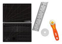 Comprar Base Tabla Corte A1 60x90cm + Regla 100cm + Cutter Rotativo