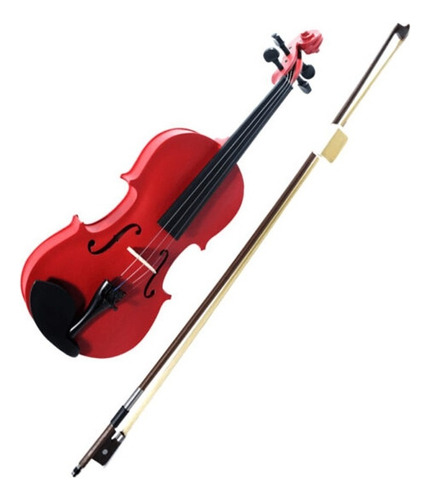 Andolini A-vio-e-4/4rd Violin 4/4 Con Accesorios Rojo Color Red