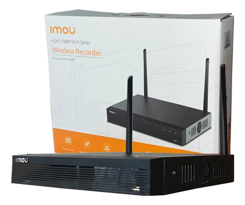 Nvr Imou 8 Wi Fi Canales Full Hd 4mp Nvr1108hs-w-s2