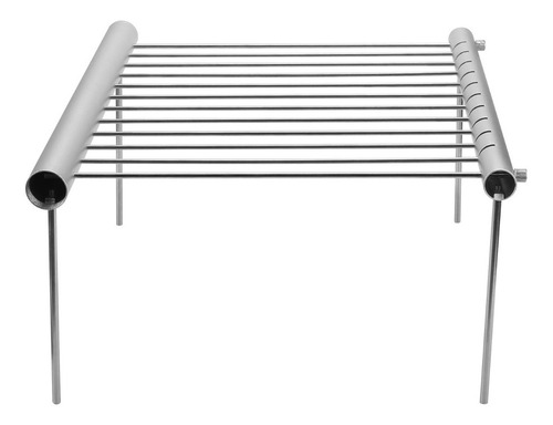Imagen 2 de 8 de Parrilla Asador Plegable Portátil Con Funda Camping Klatter