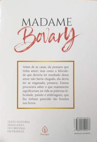 Imagem 3 de 5 de Livro Físico Madame Bovary Gustave Flaubert Texto Integral