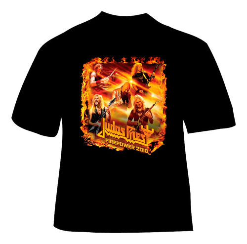 Polera Judas Priest - Ver 06 - Firepower 2018