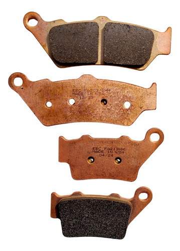 Balatas Bmw F650st 1997 2000 Ebc Fa209 Fa213 Kit W22
