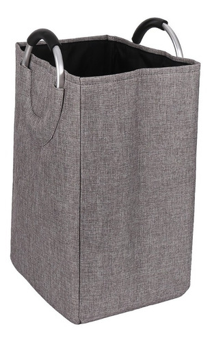 Imagen 3 de 5 de Cesta De Ropa Sucia Plegable Grande Mango De Metal Laundry