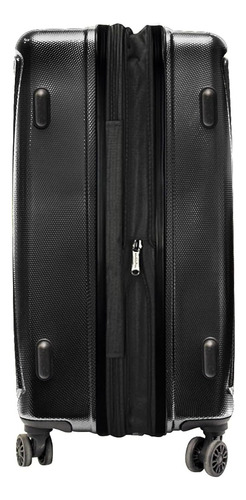 Maleta Skypeak De Viaje Rígida 24'', Color Negra Negro Rígida