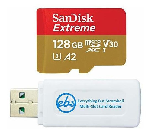 Tarjeta De Memoria Microsdxc De Sandisk Extreme 128gb Gxfxc