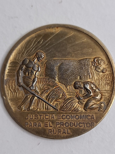Medalla De Plata Confederación De Asoc Rural Bs As La Pampa