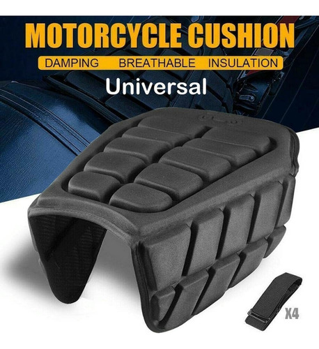 Cojín De Asiento De Motocicleta, Funda De Asiento De Motocic
