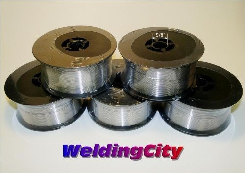 Weldingcity 5 Rollos De Er4043 Aluminio Mig Alambre De Sold