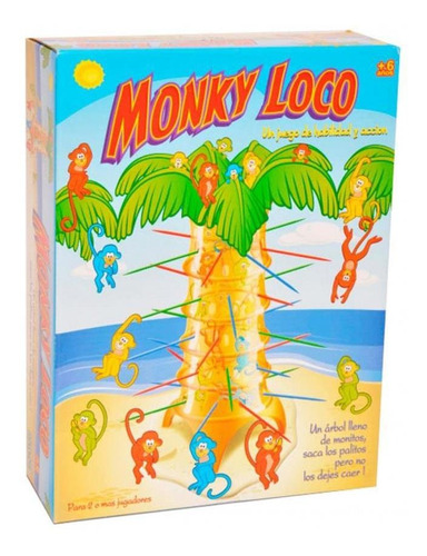 Juego De Mesa Monky Loco Original Ditoys 071 Promo