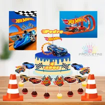 Comprar Kit Festa Só Um Bolinho Hot Wheels Enviar Nomeu002Fidade