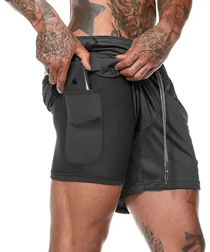 comprar Short Deportivo Pantalonetas Correr Leggins Bolsillo Celular