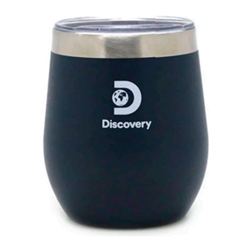 Mate Vaso Acero Inoxidable 280ml Tapa Doble Capa Discovery