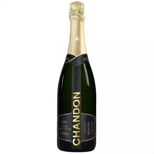 Champagne Chandon Brut Nature 750ml. X6 Unidades