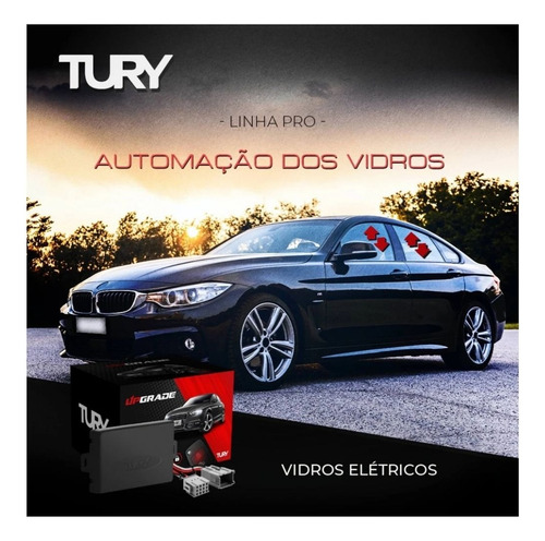 Módulo Automação De Vidro Elétrico Compatível Com Titano