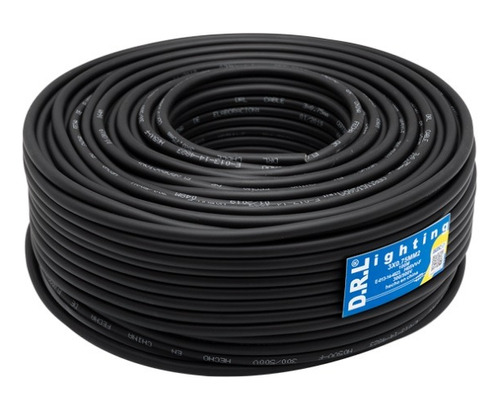Cable Cordón Eléctrico 3x0.75 Mm2 Rollo 50 Mts