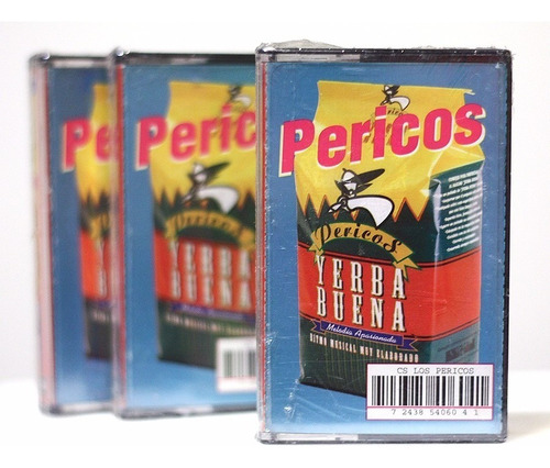 Cassette Reggae Los Pericos Yerba Buena 1996 // Sellado !!