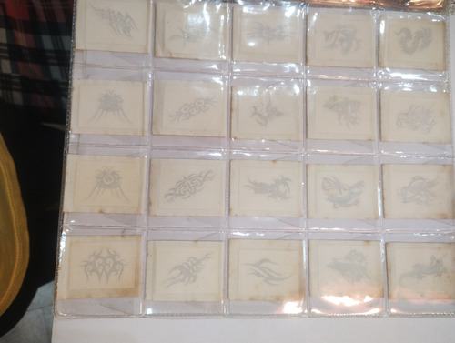Coleção Elma Chips Verão Tribal Ano 2005/2006 90 Tatuagens C (Usado)