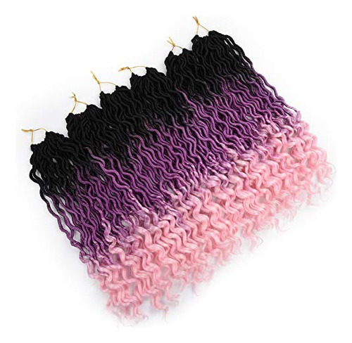 Heesaga Goddess Faux Locs Crochet Hair 20 Inch, 3nxgz
