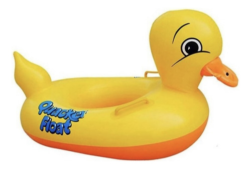 Flotador Piscinas Flotadores Inflables Pato Color Amarillo