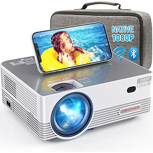 Proyector Bluetooth Wifi Nativo 1080p, Dbpower 9500l Full Hd