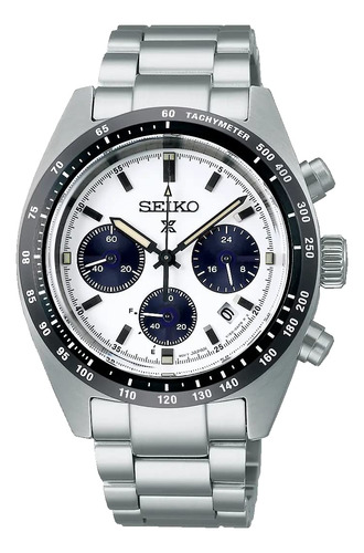 Reloj Seiko Prospex Speedtimer Con Cronógrafo Solar Ssc813p1