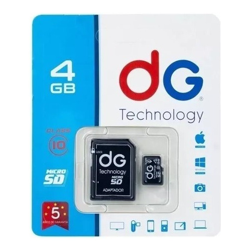 Micro Sd 4gb Dg Technology