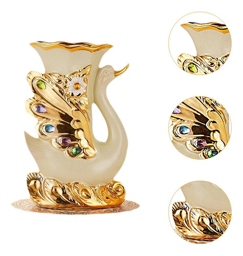 Li Vaso De Flores Vaso De Cisne Vaso De Mesa Vaso De Para