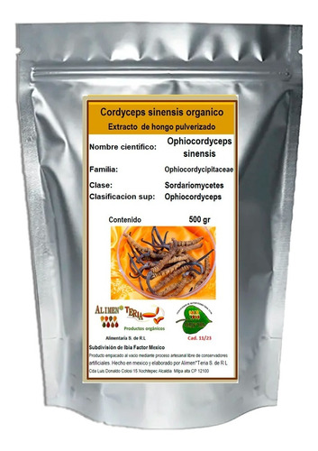 Cordyceps 500g Hongo  Reishi 500g Maitake 500gr En Polvo Org