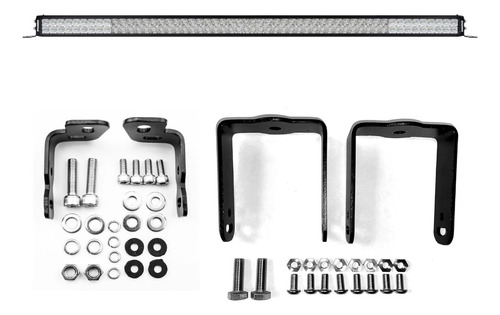 Barra De Luz 50 Pulgadas C/haz Combinado + Bracket Para Jeep