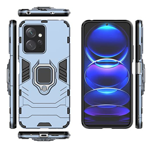 Funda Para Xiaomi Redmi Note 12 4g Azul Plastico