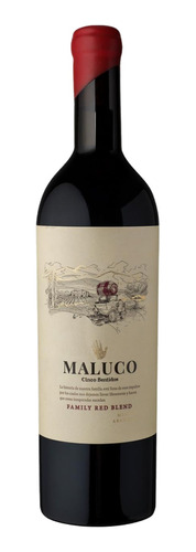 Vino Maluco Family Red Blend 750ml. Cinco Sentidos