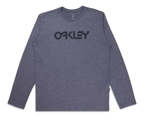 Camiseta Oakley Daily Sport Ls III Manga Longa Masculina - Branco