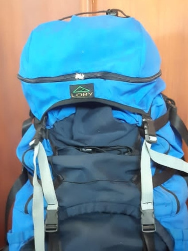 Morral De Mochilero. Marca Loby. Para Viajes O Camping.